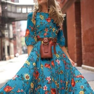 Flower Maxi Dress